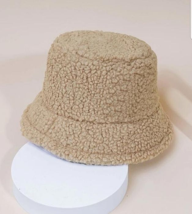 Шапка Панама Тедді, баранець ,каракуль штучний