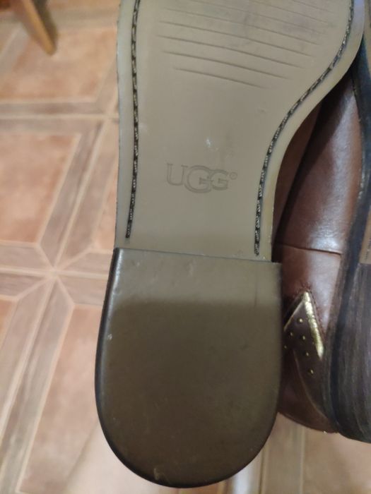 Кожаные ботинки UGG оригинал