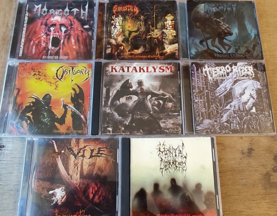 CD метал музика (grindcore/death/thrash metal) (частина 4): 100 грн ...