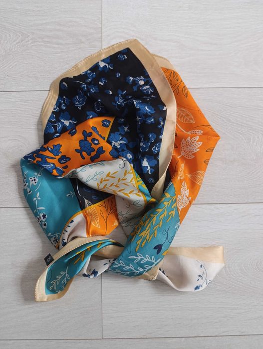 Piękna kolora apaszka chustka boho etniczna