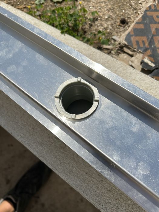 Sifão Aço Inox 900x70mm