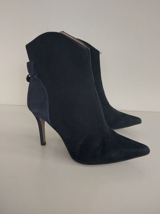 Buty damskie botki skórzane Marian w rozmiarze 38