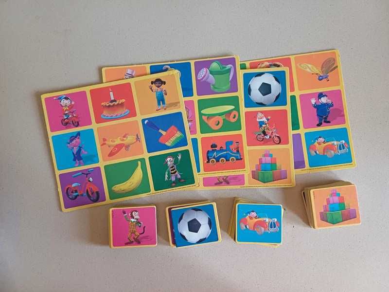 Loto de imagens+ Puzzle de números "Noddy"