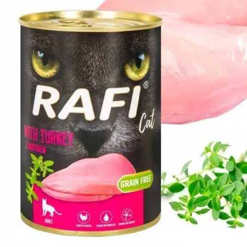 Puszka Rafi kot 12x400g mix