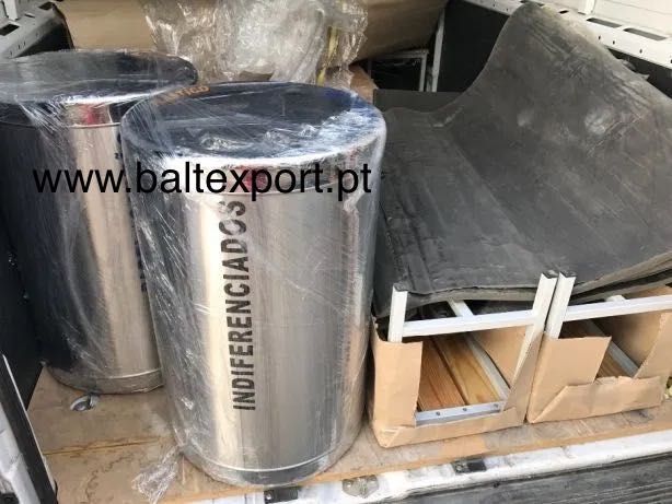 Eco Ponto Papel, Vidro, Metal em Inox escritório/Armazém Ecoponto Novo