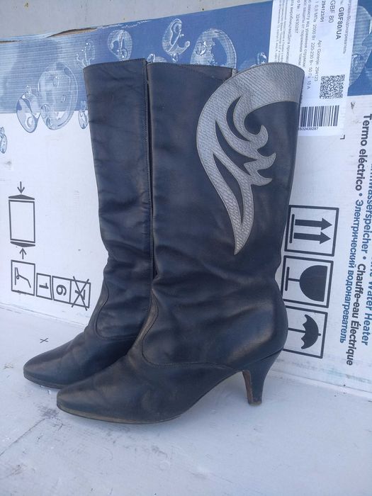 Сапоги  женские демисезонные весна-осень р.42