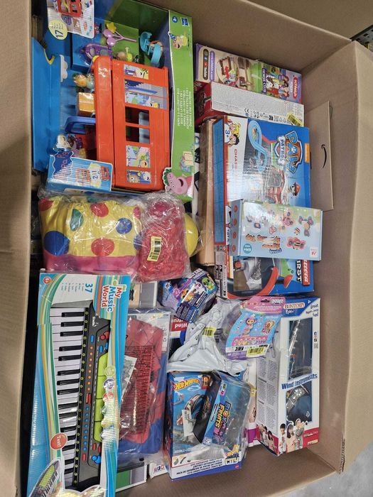 Palety z Zabawkami-Zwroty Konsumenckie-Znane Marki-LEGO/MATTEL/VTech