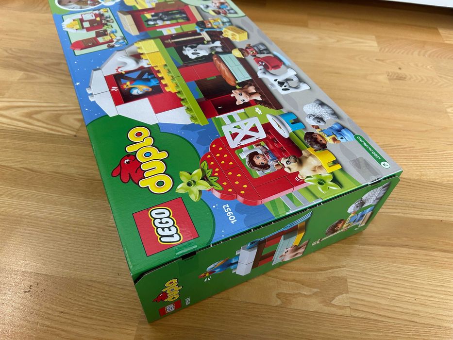 NOWE LEGO 10952 Duplo - Stodoła, traktor i zwierzęta gospodarskie (Łączany/Oświęcim)