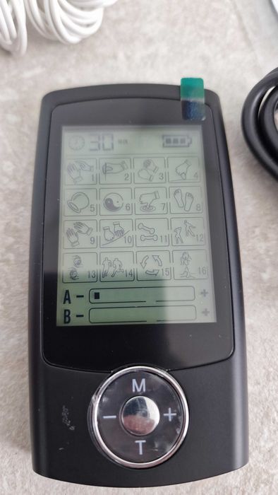 Stymulator tens ems bxa 36 trybów masażer mięśni usb