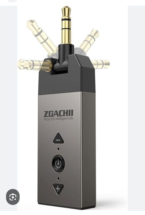 Адаптер Bluetooth AUX від бренду  ZOACHII для автомобіля та будинку з функцією гучного зв'язку