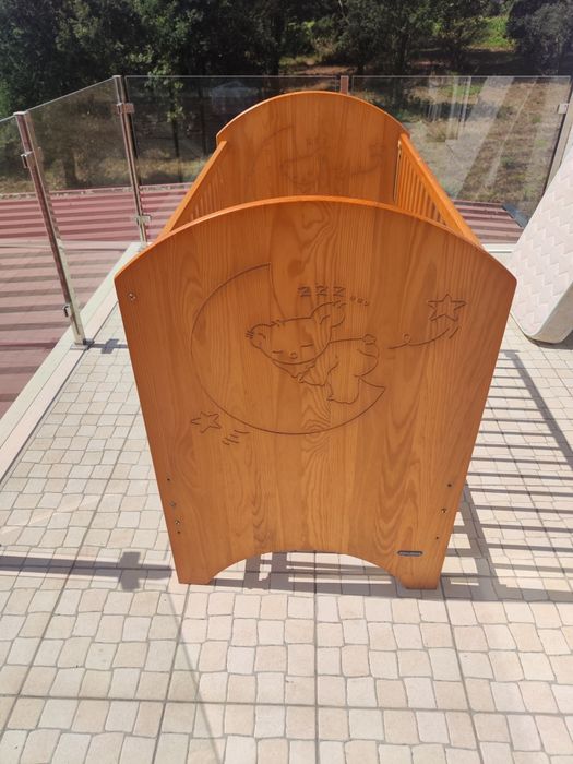 Berço de bebe com colchao