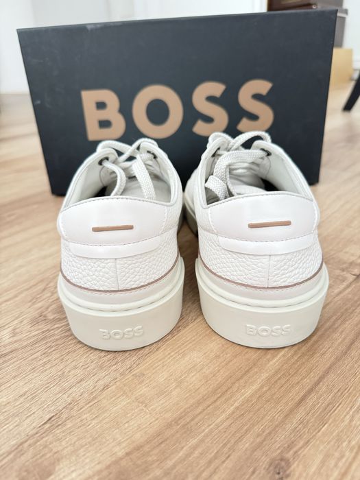 Sapatilhas Hugo Boss em pele
