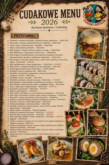 Catering na każdą okazję. Imprezy domowe