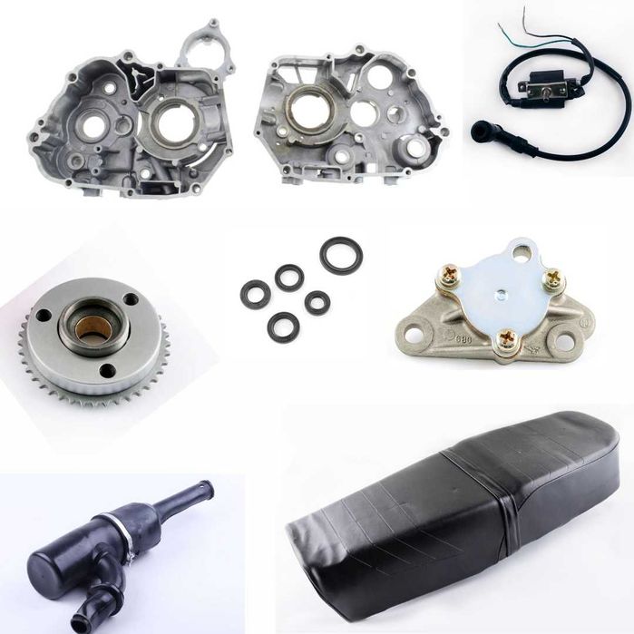 Запчастини до мопедів JH 70cc-125cc Alpha Delta Active