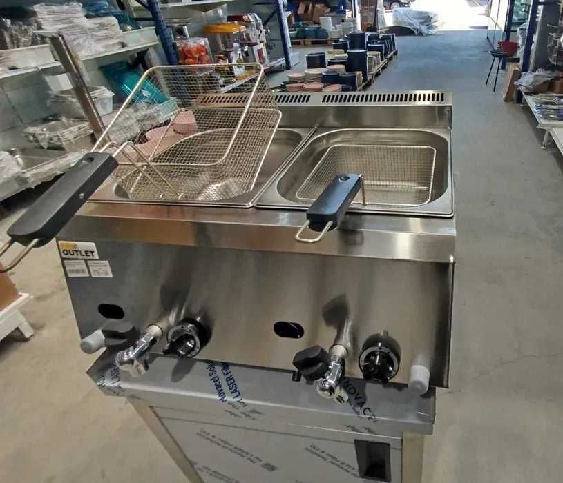 Fritadeira a Gás 8+8litros - NOVA