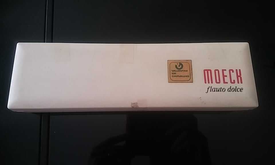 Flauta moeck - madeira - fabricação alemã