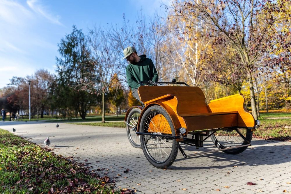 Riksza turystyczna, rower osobowy