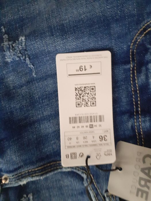 Calças de ganga novas