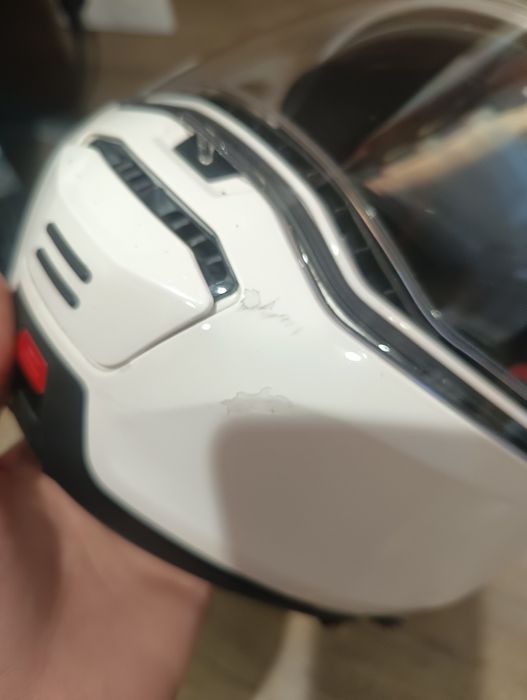 Kask szczękowy NOLAN N100-5 biały L