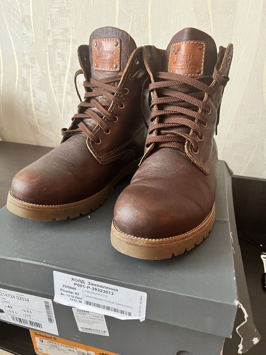 Ботинки зимние  ecco