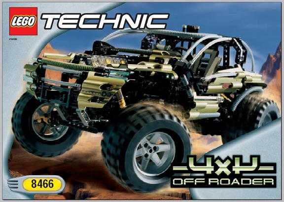 Lego Technic 8466 4 X 4 Off-Roader