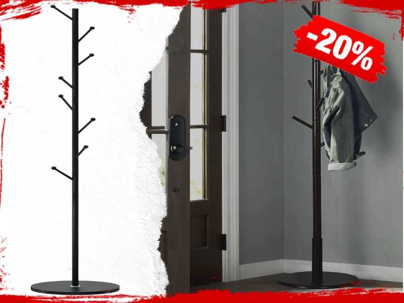Profesjonalny Stabilny WIESZAK STOJĄCY Podłogowy Na Ubrania Loft -20%