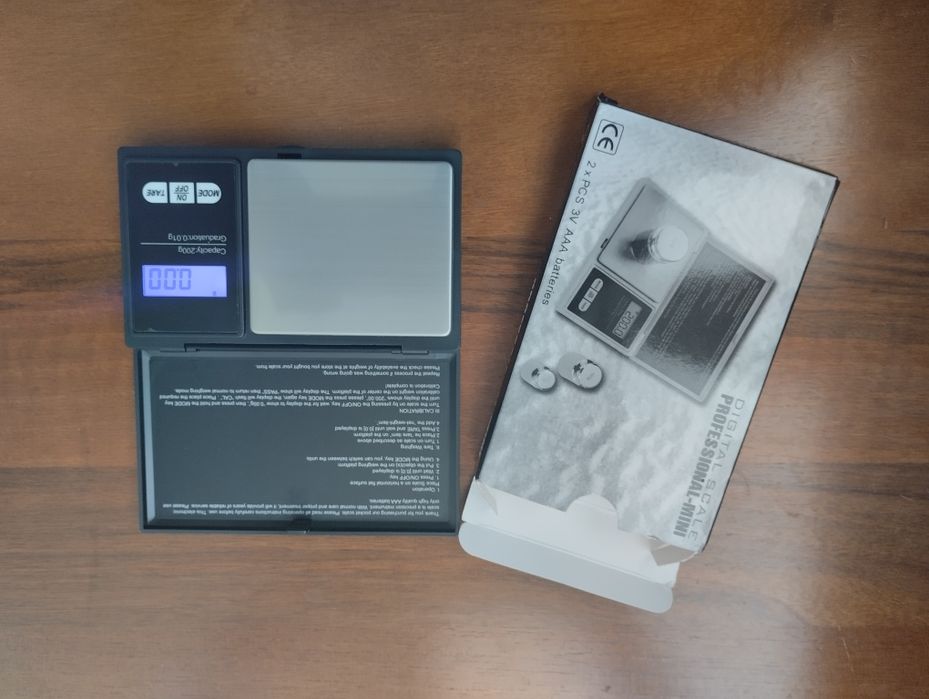 Ваги ювелірні електронні ACS MS 500гр/200гр