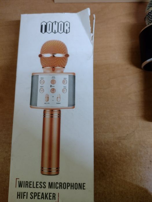 Mikrofon z wbudowanym głośnikiem Bluetooth