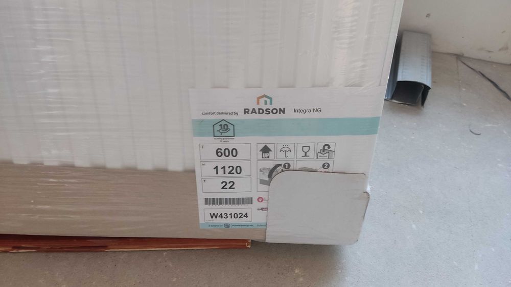 nowy za pół ceny - grzejnik Radson Integra NG 60x1120x20