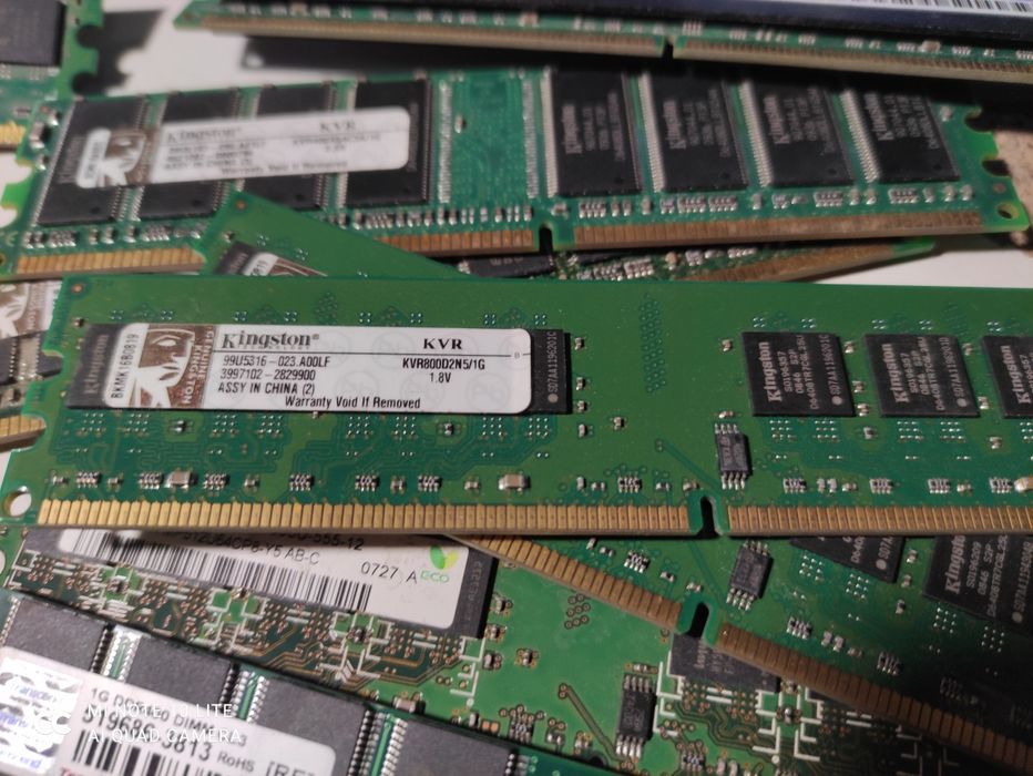 Pamięci RAM 1 lub 2 Gb