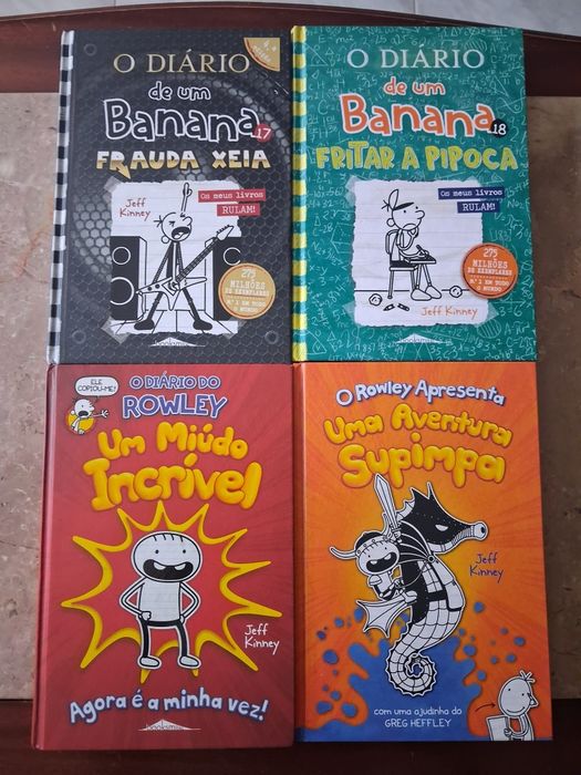 Livros diario de um banana