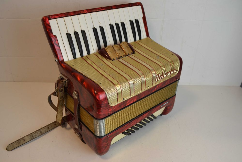 Cordeao Hohner Concerto I 2 Voz 48 Baixos. N 418