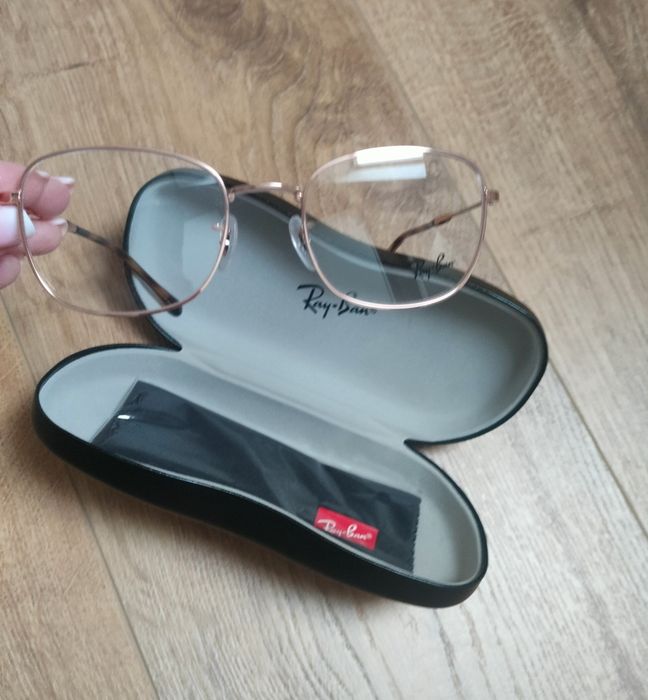 Nowe odprawy Ray-Ban RX 6497 Rose gold