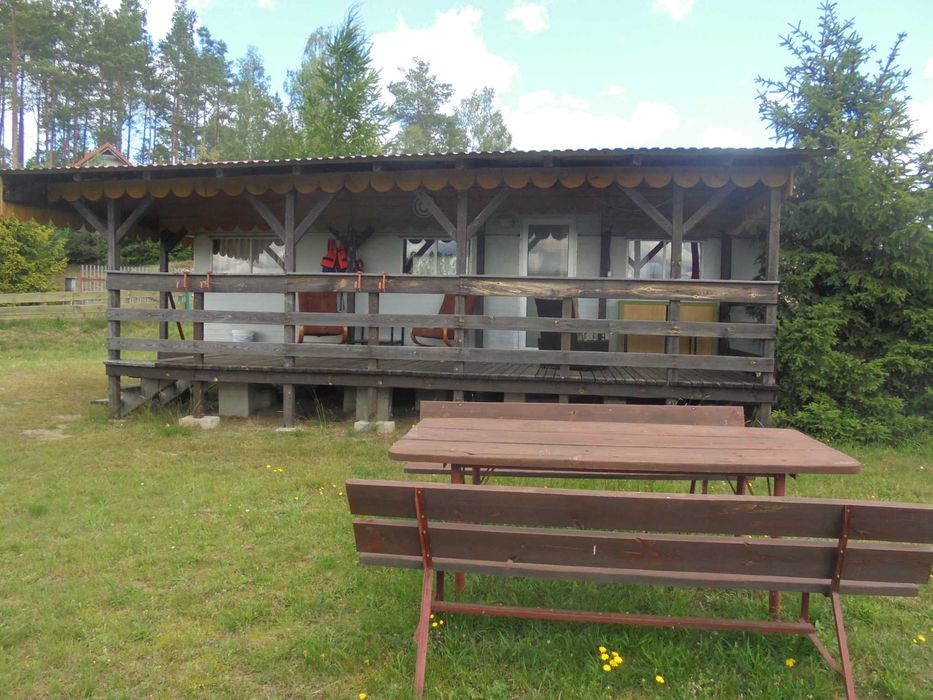 Domek  letniskowy wczasowy domki nad jeziorem Kaszuby ŻÓŁTY HOLENDER