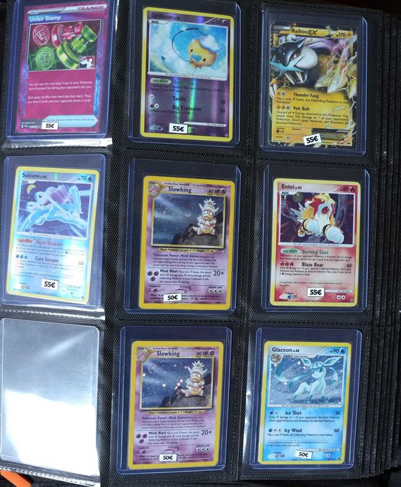 Cartas/Singles Pokémon TCG Inglês/English