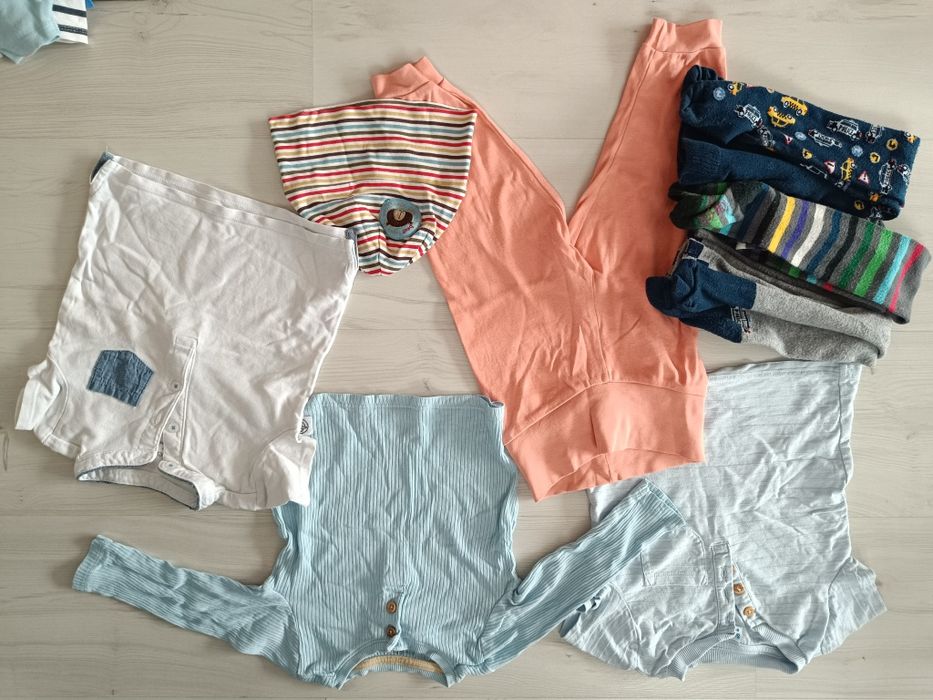 paczka ubrań dla chłopca 80/86