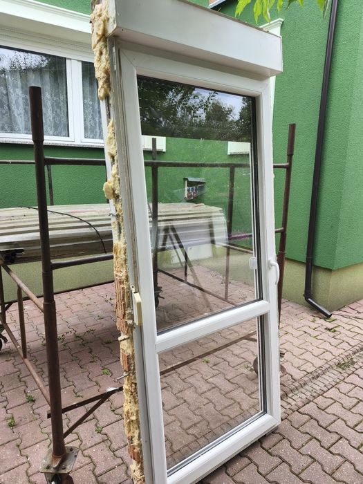 Drzwi balkonowe z Roletą