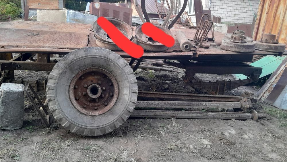 Причіп тракторний ПТС4