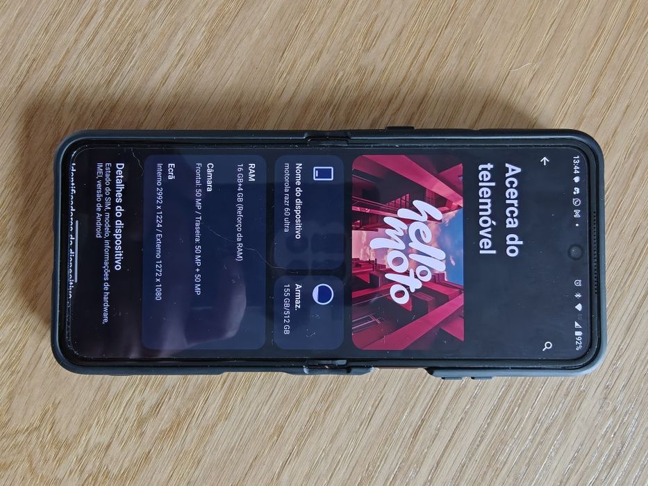Motorola Razr 60 Ultra 16GB/512GB Rio Red + acessórios | Garantia