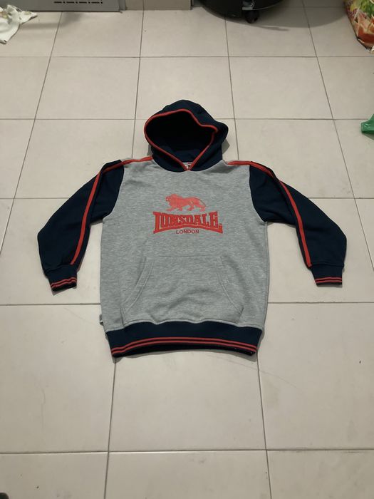 Sweat de algodão com capuz tamanho 9-10anos