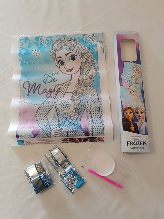 Kit Quadro Disney Frozen. Elsa. Novo