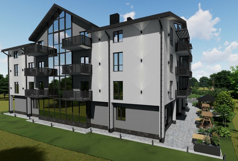 2 - км. квартира в новому ЖК ,, Dream House ", центр Садгори, р-н АТБ