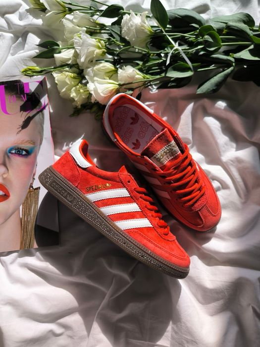 Жіночі кросівки Adidas Spezial Red адідас спешл червоні