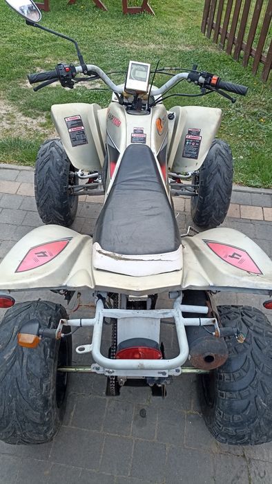 Quad Bashan 200 chłodzony cieczą, stan bardzo dobry.