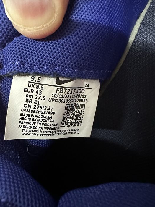 Sapatilhas Nike em bom estado