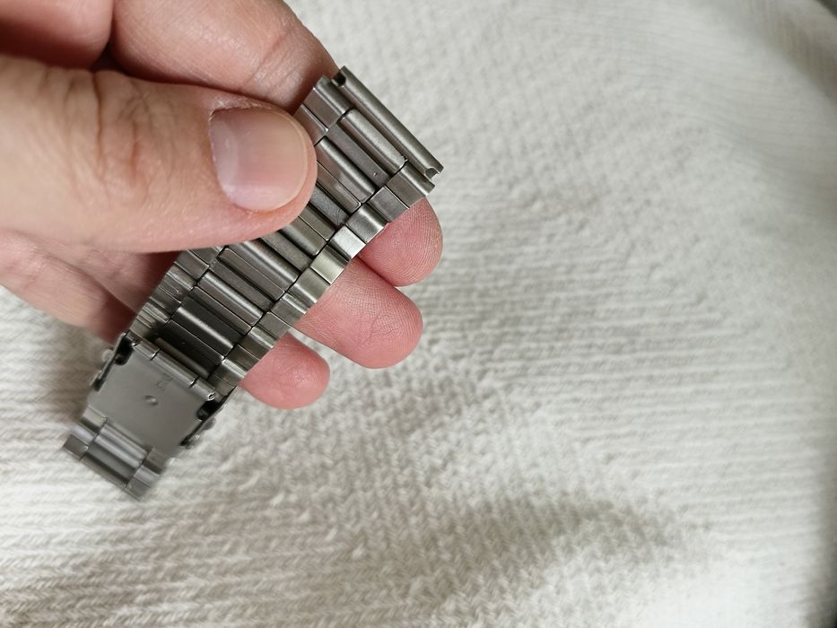 Pasek do zegarka 20 mm stal nierdzewna
