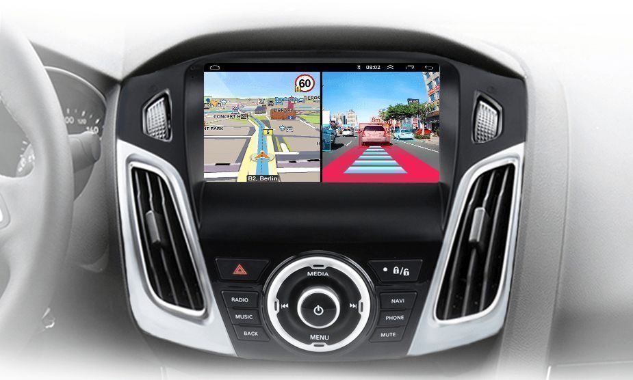 Radio Android 9” CarPlay Android Auto – Ford Focus MK3 2011–2019 PL