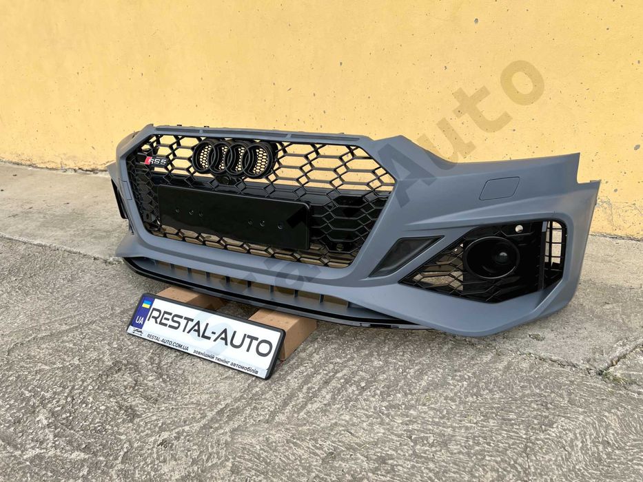 бампер audi a5 b9 rs 8w 2020+ Передний БАМПЕР ауди а5 б9