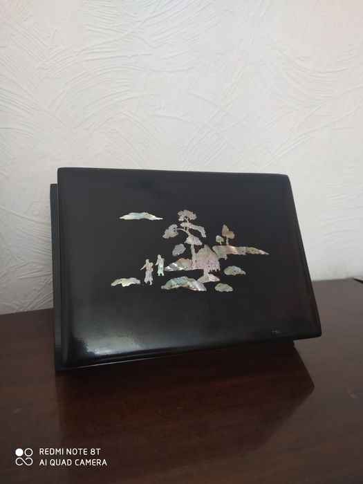 Шкатулка из папье-маше