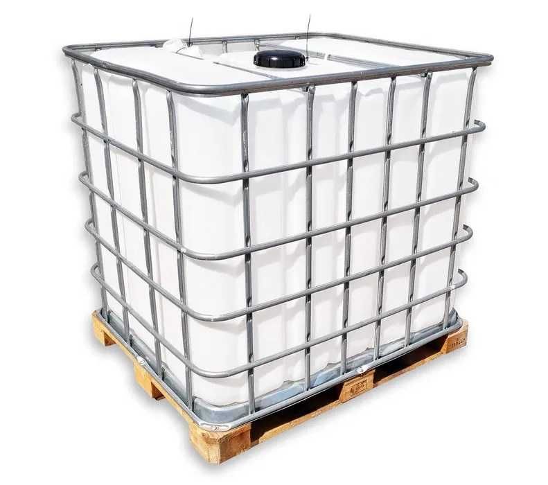 ZBIORNIK REGENEROWANY 1000 litrów, Mauzer, IBC paleta drewno czysty